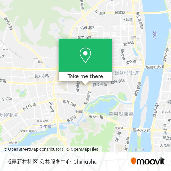 咸嘉新村社区-公共服务中心 map