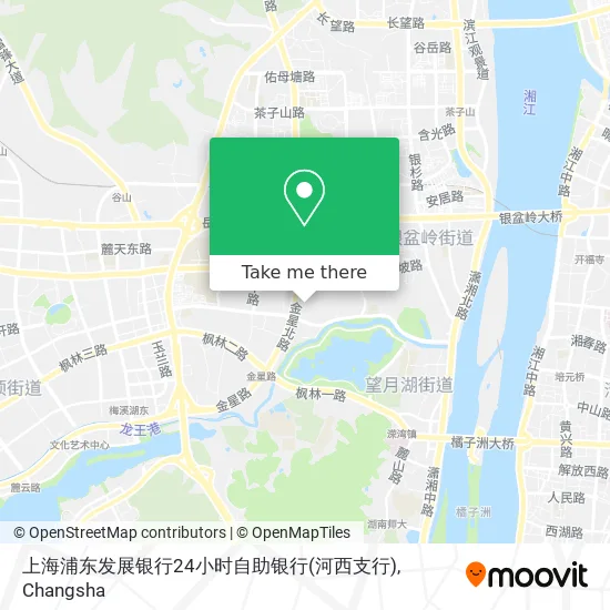 上海浦东发展银行24小时自助银行(河西支行) map