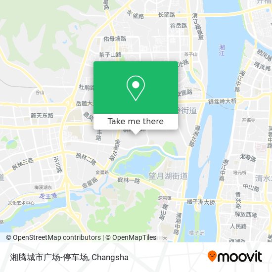 湘腾城市广场-停车场 map