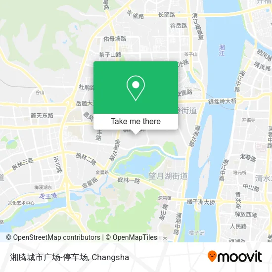 湘腾城市广场-停车场 map