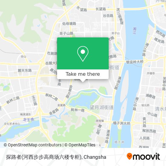 探路者(河西步步高商场六楼专柜) map