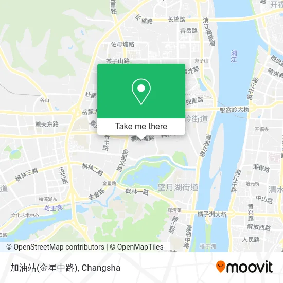 加油站(金星中路) map