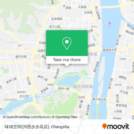 味域空间(河西步步高店) map
