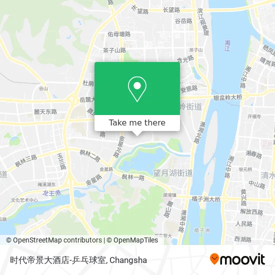 时代帝景大酒店-乒乓球室 map