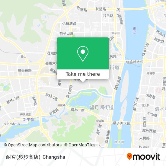 耐克(步步高店) map
