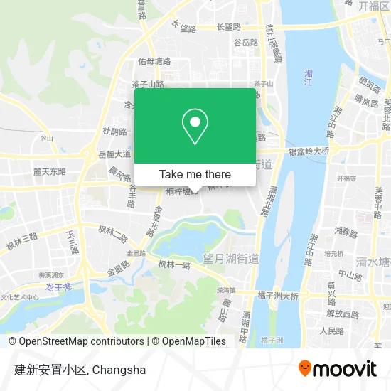建新安置小区 map