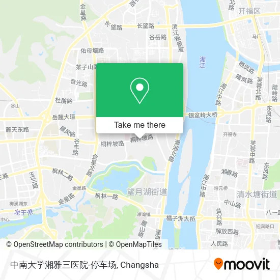 中南大学湘雅三医院-停车场 map