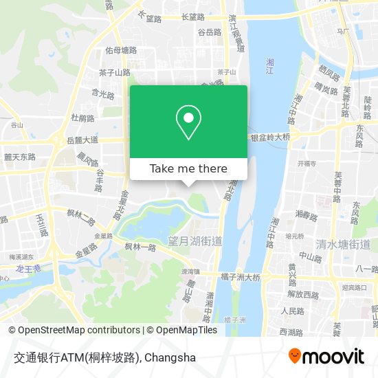 交通银行ATM(桐梓坡路) map