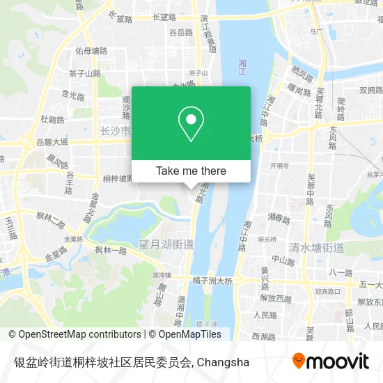 银盆岭街道桐梓坡社区居民委员会 map