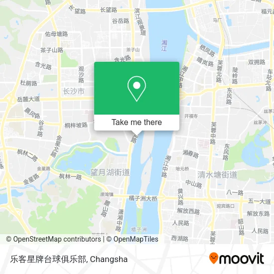 乐客星牌台球俱乐部 map