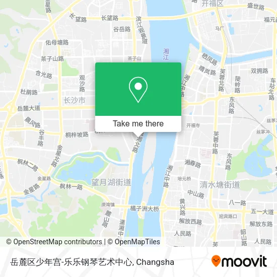 岳麓区少年宫-乐乐钢琴艺术中心 map