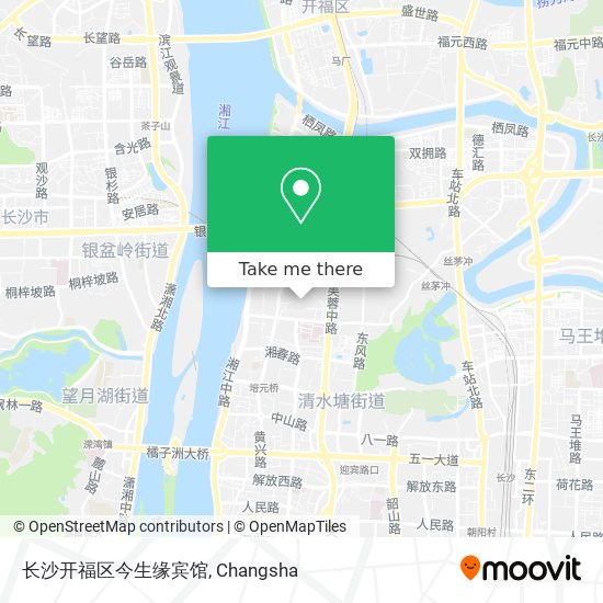 长沙开福区今生缘宾馆 map