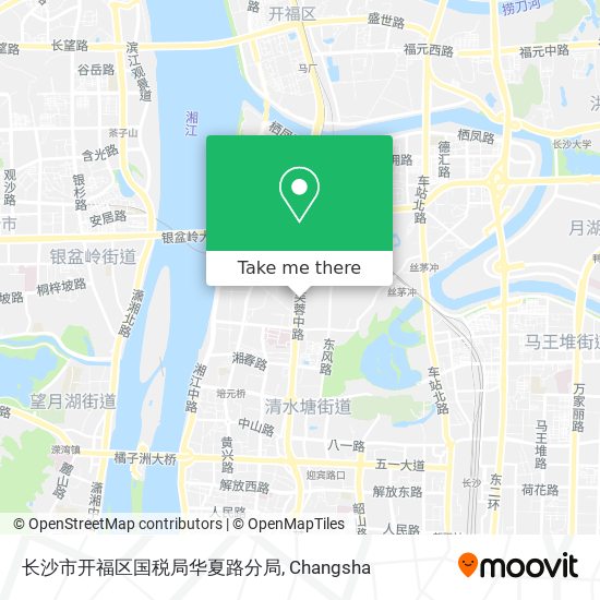 长沙市开福区国税局华夏路分局 map