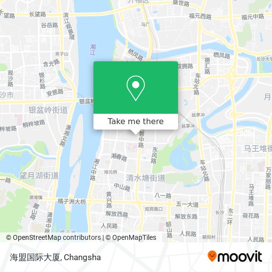 海盟国际大厦 map