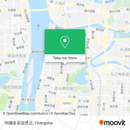 阿娜多姿染烫店 map