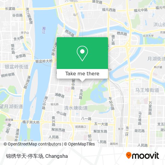 锦绣华天-停车场 map