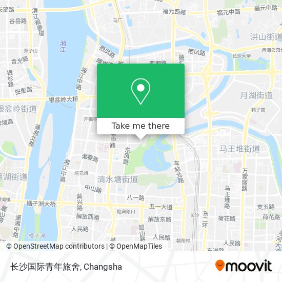 长沙国际青年旅舍 map