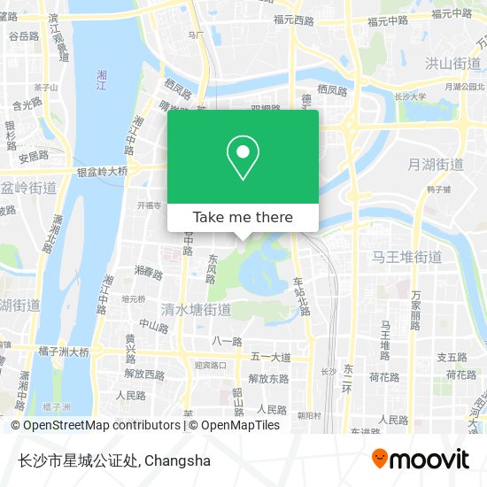 长沙市星城公证处 map
