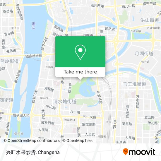 兴旺水果炒货 map