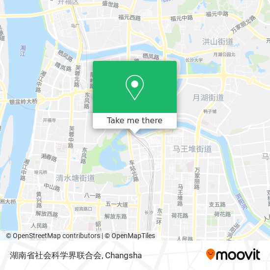 湖南省社会科学界联合会 map