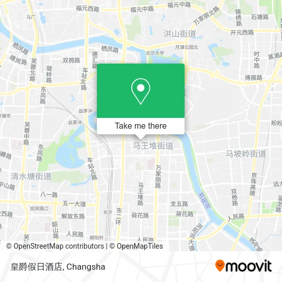 皇爵假日酒店 map