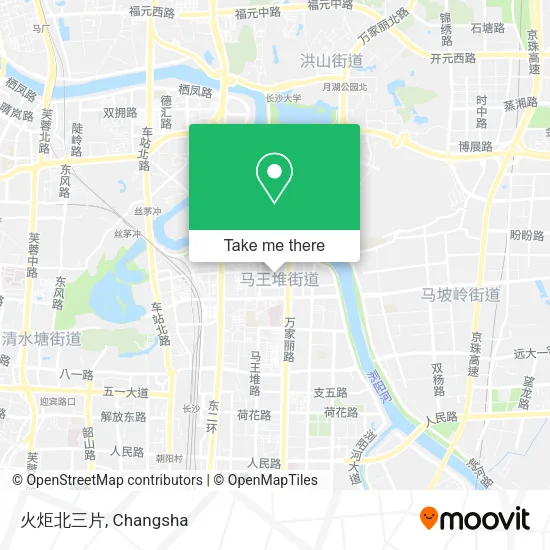 火炬北三片 map