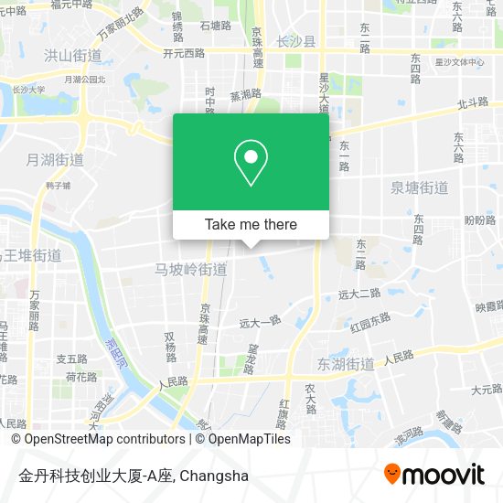 金丹科技创业大厦-A座 map