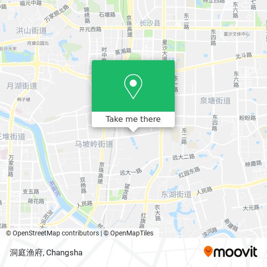 洞庭渔府 map