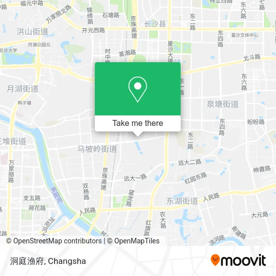 洞庭渔府 map