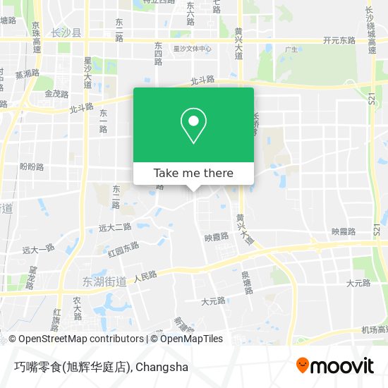 巧嘴零食(旭辉华庭店) map