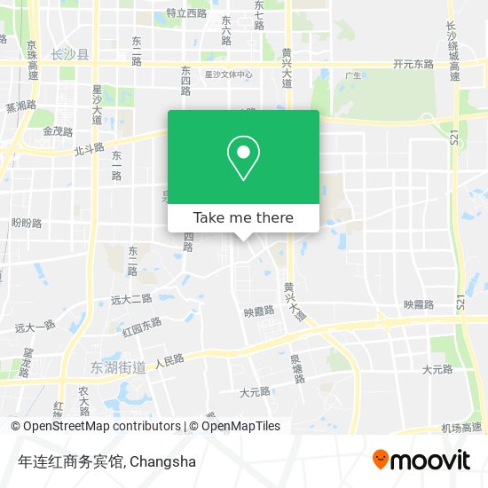 年连红商务宾馆 map