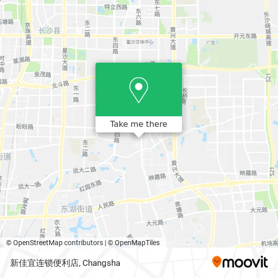 新佳宜连锁便利店 map