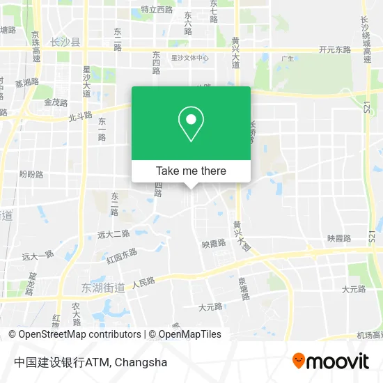 中国建设银行ATM map