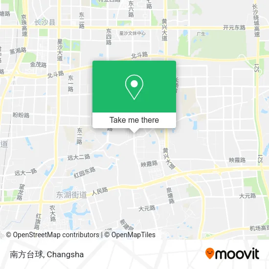南方台球 map