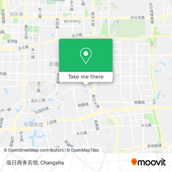 假日商务宾馆 map