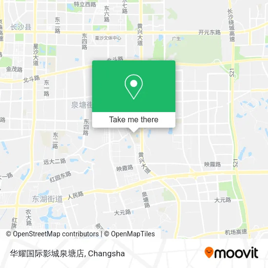 华耀国际影城泉塘店 map