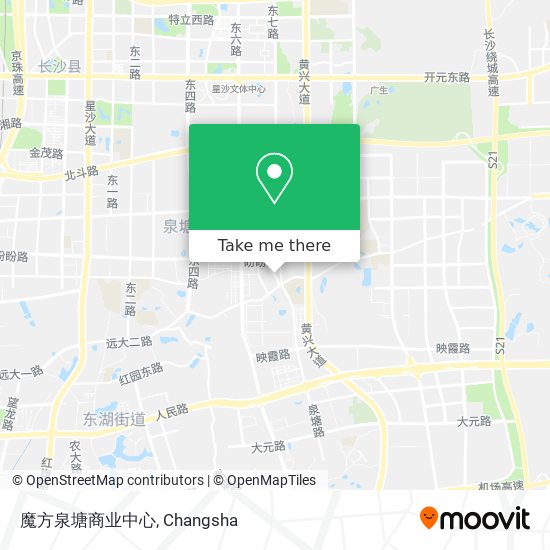 魔方泉塘商业中心 map