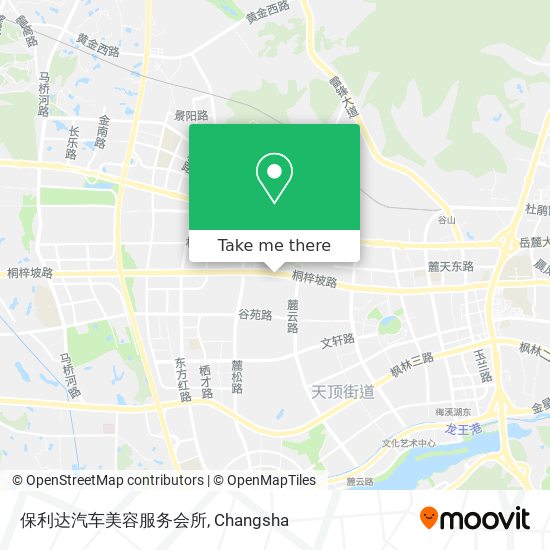 保利达汽车美容服务会所 map