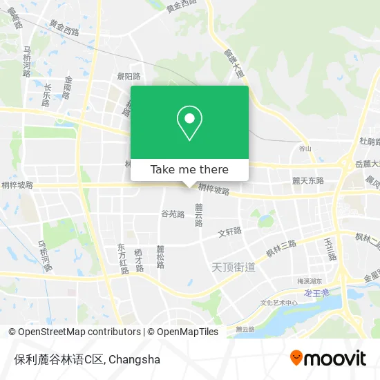 保利麓谷林语C区 map
