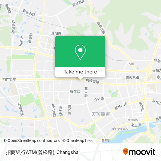 招商银行ATM(麓松路) map