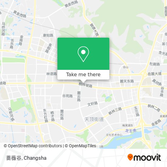 蔷薇谷 map
