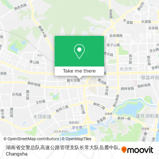 湖南省交警总队高速公路管理支队长常大队岳麓中队 map