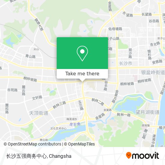 长沙五强商务中心 map