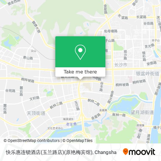 快乐惠连锁酒店(玉兰路店)(原艳梅宾馆) map