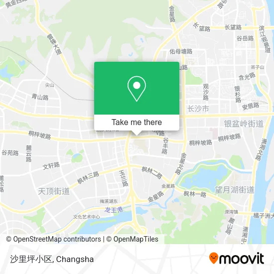 沙里坪小区 map