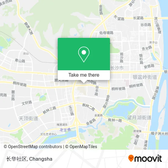 长华社区 map