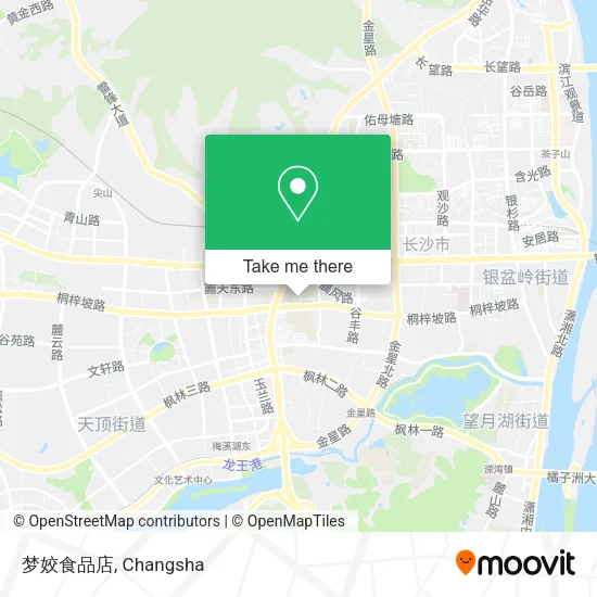 梦姣食品店 map