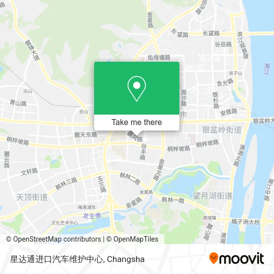 星达通进口汽车维护中心 map
