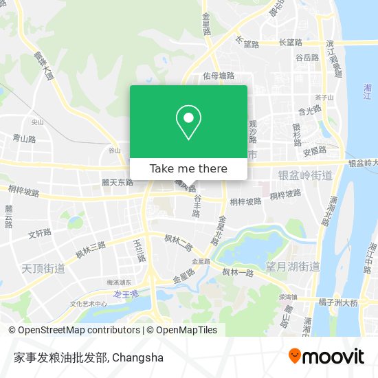 家事发粮油批发部 map