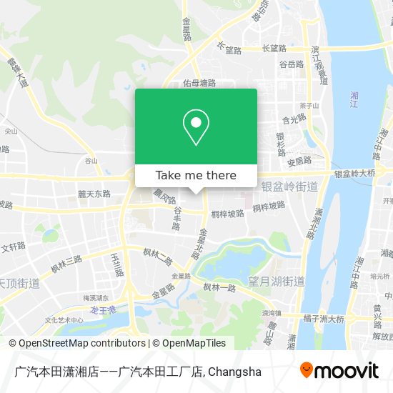 广汽本田潇湘店——广汽本田工厂店 map